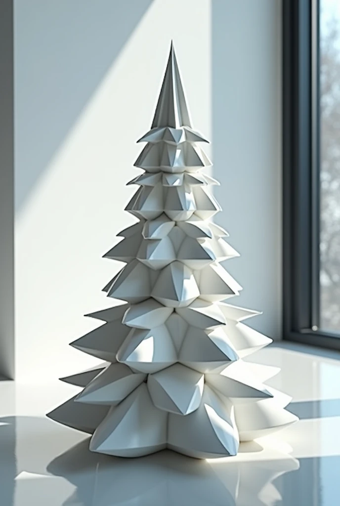 Innovative Christmas Tree Made of Ps