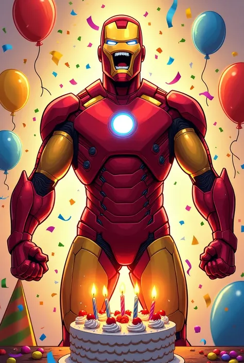 iron man happy birthday 