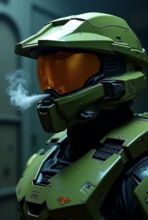 Master chief smoking weed