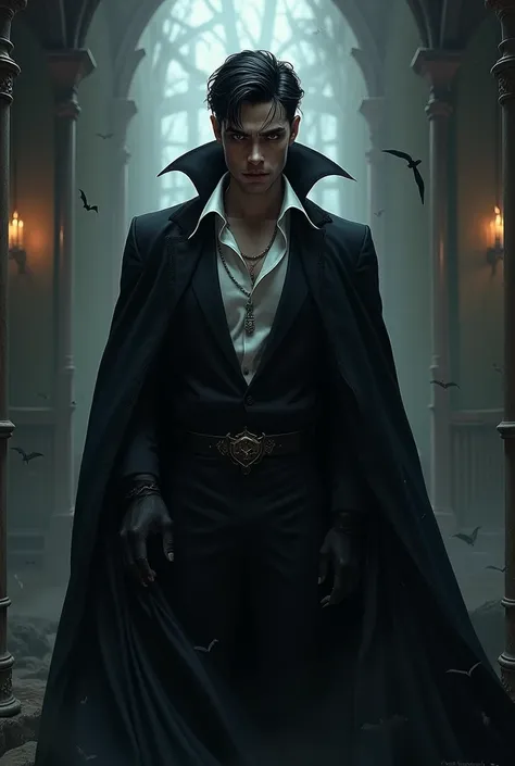 Male vampire beauty 