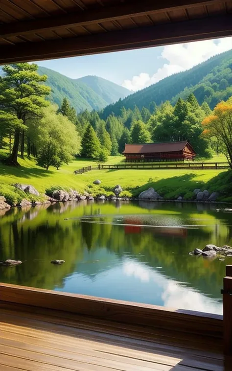 Very beautiful meditative landscape、Soothing scenery、Healing scenery、Mysterious Landscape、Spectacular natural scenery