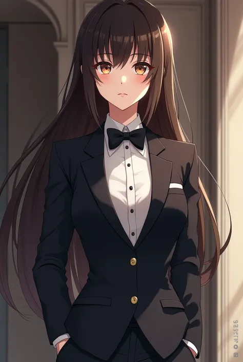 anime　
Beauty in a suit