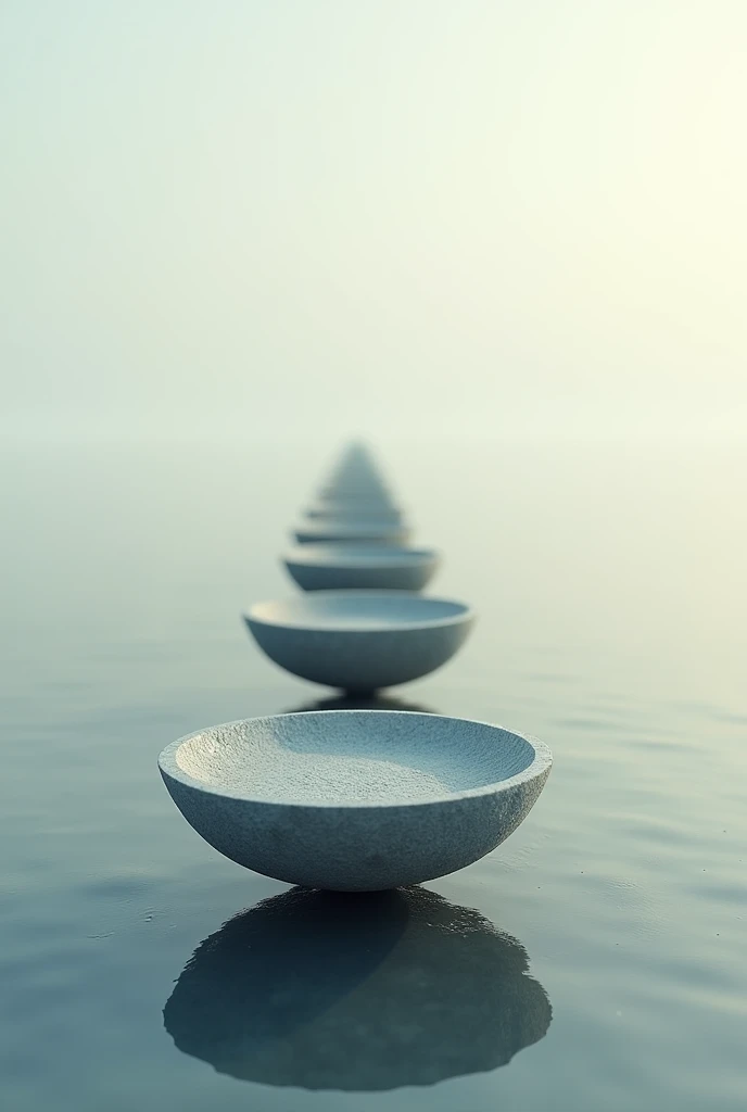 There are 100 balance scales.。The balance scales are lined up in a row to make a path.。