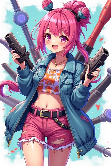 Cute Anime Game  Drawing K-pop Clothes Accessories and Shoes Weapons