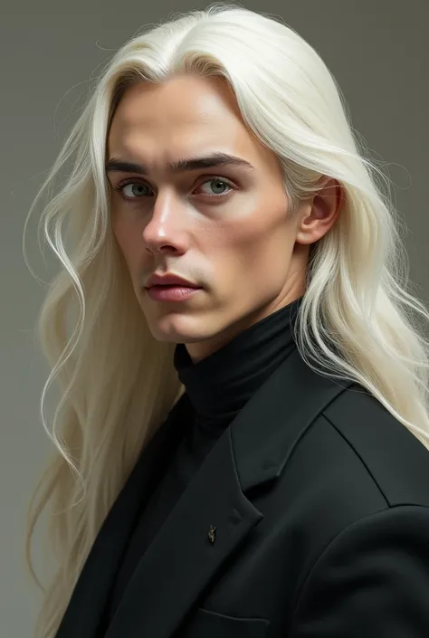 Draco Malfoy&#39;s twin brother, only more beautiful Man, hair down