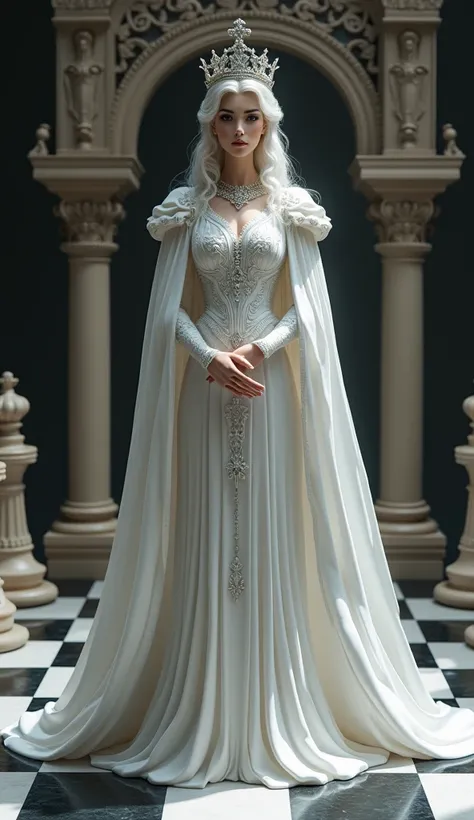 So beautiful、Noble White Queen, chess