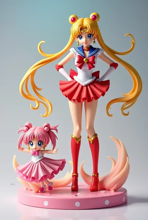 Sailor Moon and Chibiusa　PVC Figure