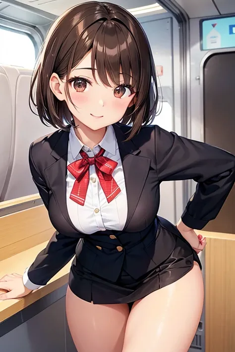 anegasaki nene、Shiny brown hair, short hair, (Beautiful brown eyes、Sparkling eyes, Fine grain)、smile、Ultra-detailed eyes、Very detailedな顔, Very detailedな目,



1 female, 、(Stewardess Uniform:1.2)、smile、Thighs Thighs Thighs, that&#39;s right, Perfect Image Re...