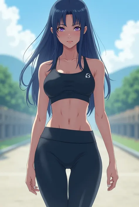 Hinata Hyuga wearing tight clothes