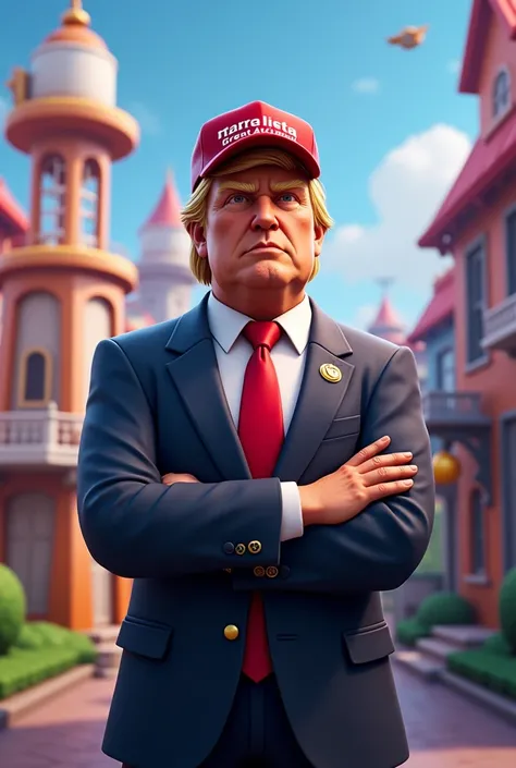 Donald Trump fortnite skin
