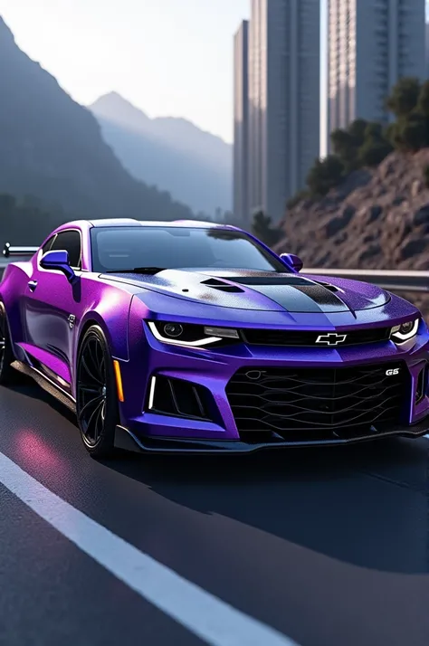 chevrolet camaro black violet