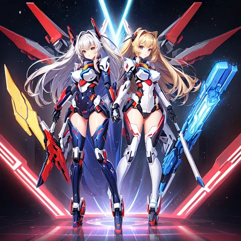 Mecha hot girl game, nice body