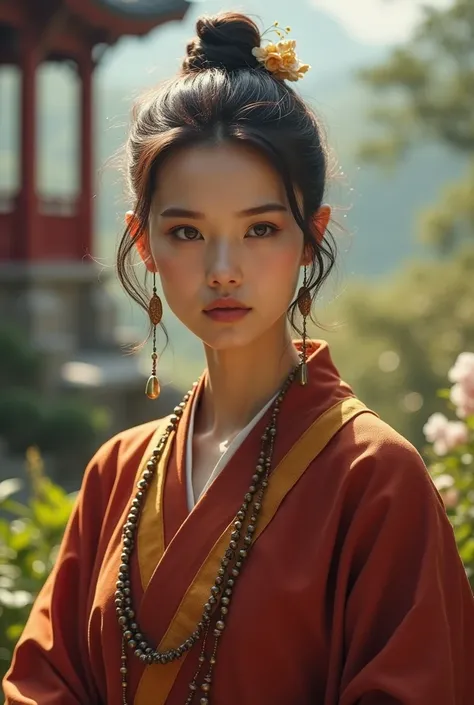 Sexy monk woman