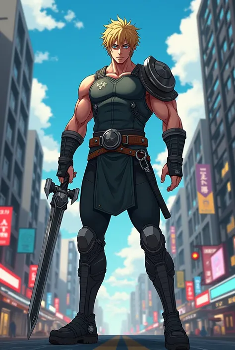 Jaune Arc from RWBY reimagined as a modern Heracles 