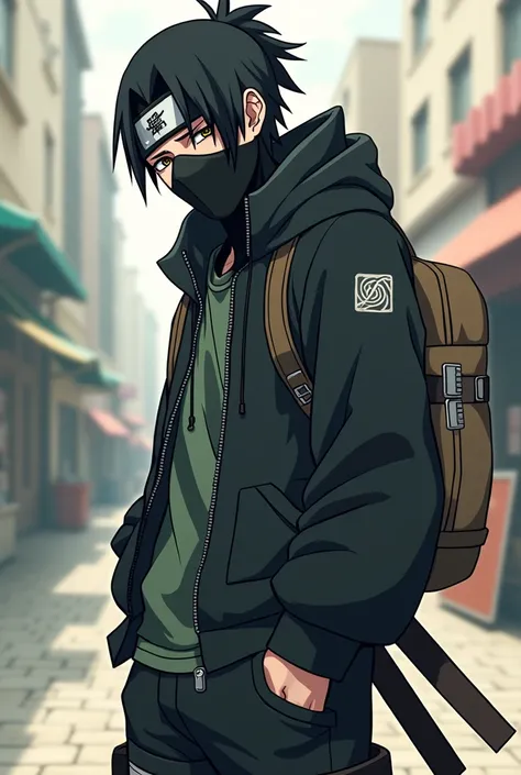 (アニメ:1.2),  zabuza momochi, With a face of despair, funny, modern clothing, bonitas, grown-up, without mask 