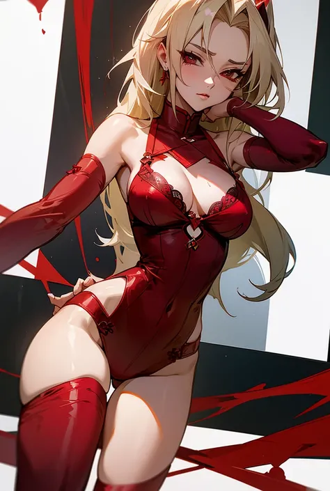 Tsunade in red lingerie 