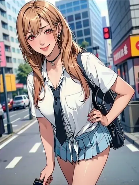 ((Master quality, 8K, masterpiece:1.3, ultra-detailed, high resolution, RAW Photos, detailed , blurry, Actual, ((hyper realistic)), photo, HDR)), BREAK, Anatomically perfect, perfect hands, perfect legs, perfect feet, detailed eyes, BREAK, , kitagawa marin...