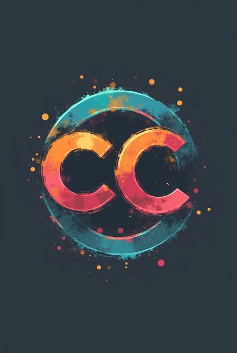 Create a logo for "CC" a creative agency specializing in the intersection of art and advertising. make the two Cs look like the symbol for infinity



