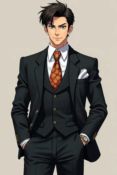 Make Joseph Joestar in a fancy suit 