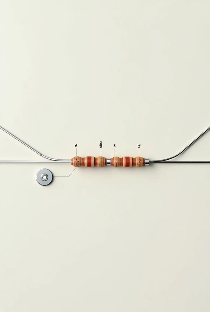  create a circuit with two resistors with resistances of 6 and 12 ohm connected in parallel in a didactic image to teach physics 