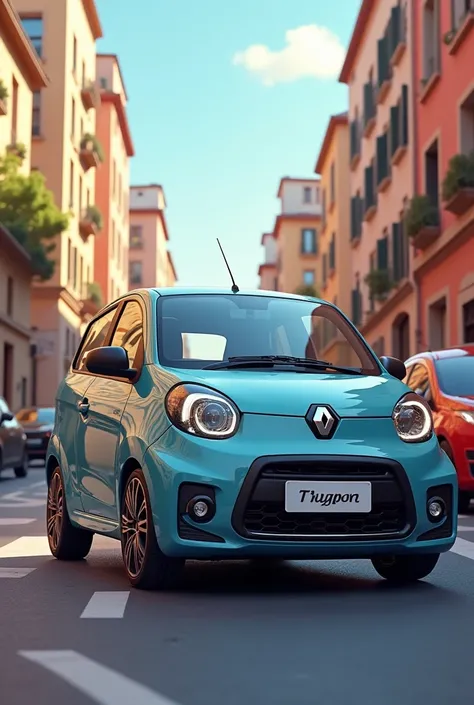 Imagine a Renault Twingo 