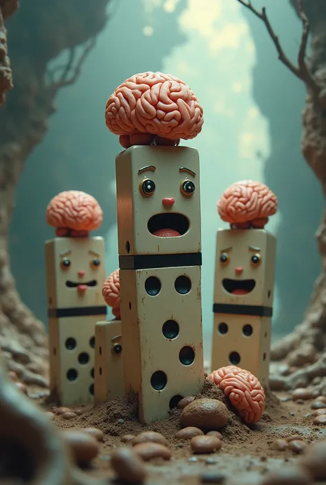 Dominos with a brain 