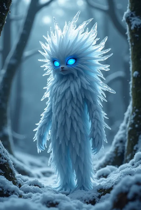  a corupira with ice hair