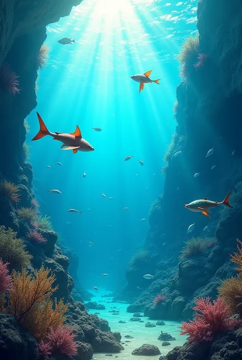 Magnificent underwater world