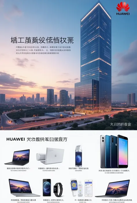 Has the Huawei company created multiple products?