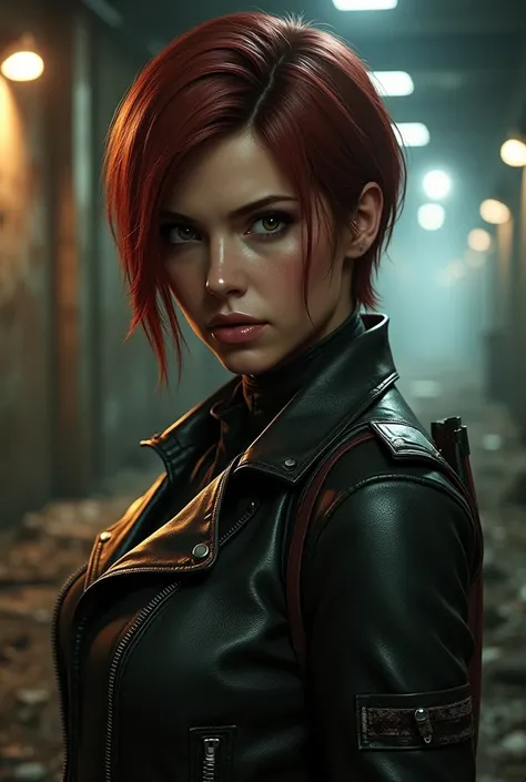 Make Claire Redfield from Resident Evil realistic style 