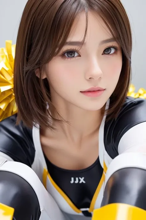 Latex bodysuit、Knee-high boots、Huge 、Long brown hair、Shiny, Oily skin、Glowing Skin、Indoor competition pool、White skin、Face close-up、
Realistic、Masseter region、Highest quality、High resolution、RAW Photos、Realistic、Bright lighting、Face Light、Smooth Profession...