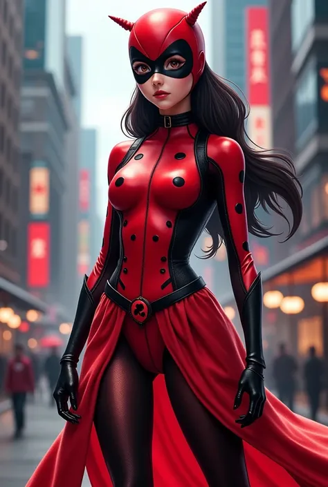 I want you to add a skirt to the Miraculous Ladybug costume 