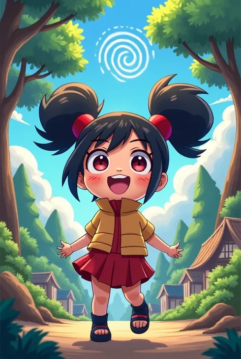 Make Pucca, Naruto anime style 