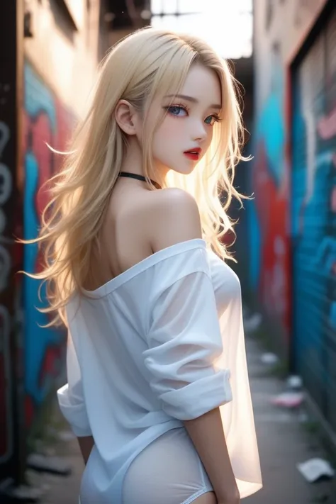 Realism, Realistic, ultra realistic details: velvety skin, blonde short slicked to the side hair, symmetrical lips, light glossy red_lipstick, long blue_eyelashes, pupils, BREAK, ultra realistic 8k cg, masterpiece ,(((full body))), best quality, intricate ...