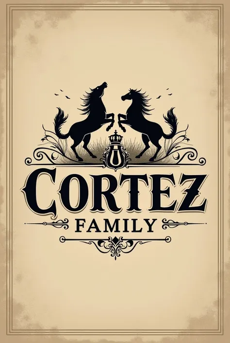 make a cortez family logo