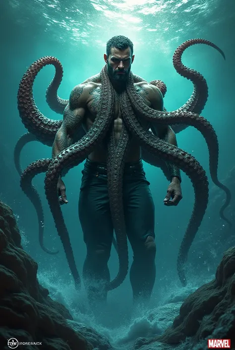 Namor merged with an octopus