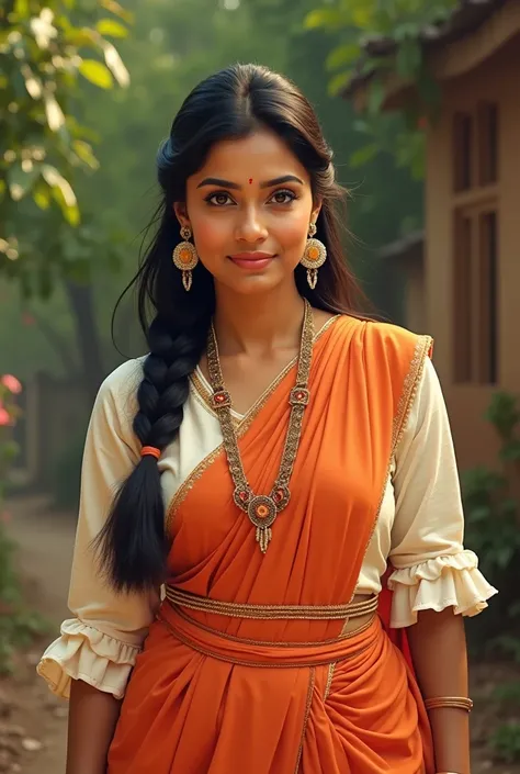 Munmun datta in dhoti kurta 