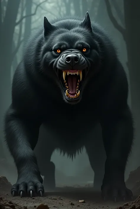 Image of angry dog
More darker