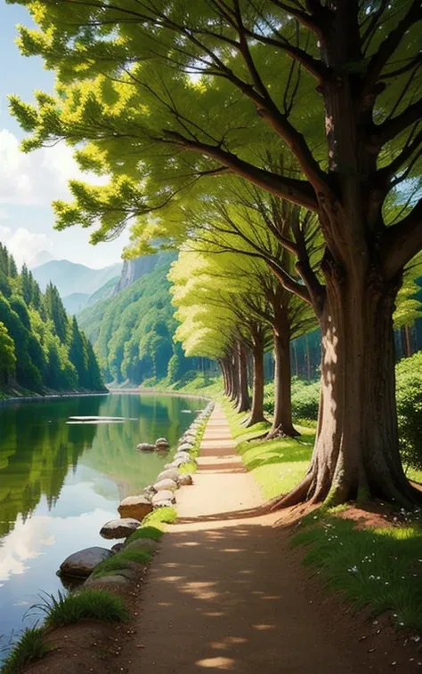 Very beautiful meditative landscape、Soothing scenery、Healing scenery、Mysterious Landscape、Spectacular natural scenery