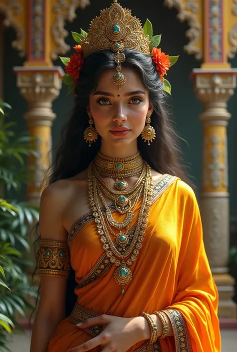 ancient Indian Hindu princess 