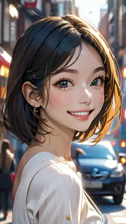 Smiling girl