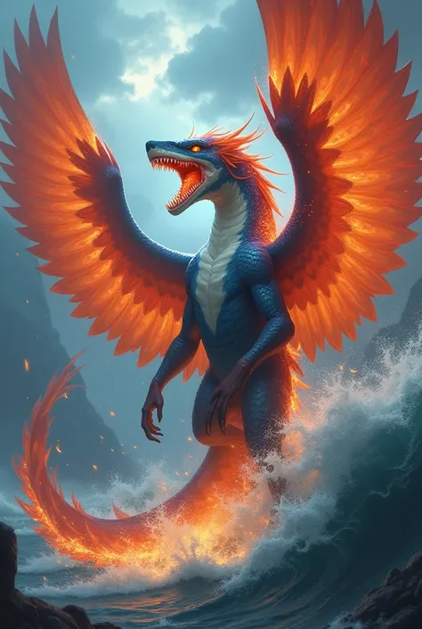 Fusion of shark and phoenix 