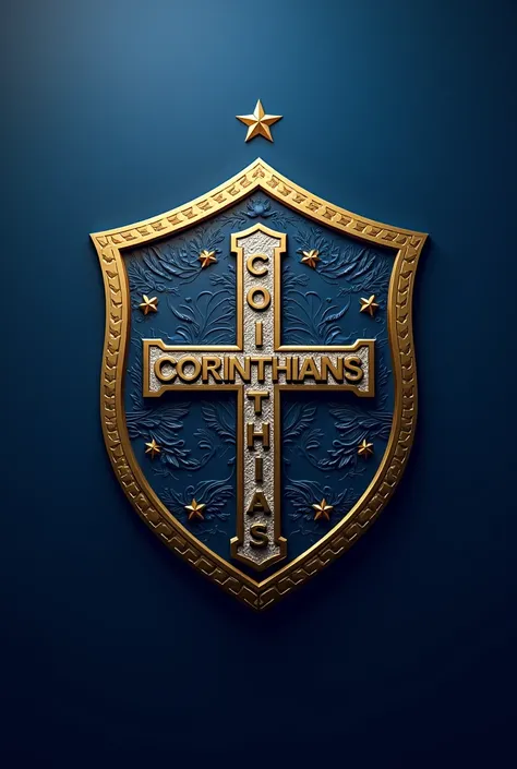 Recreate the shield of the Brazilian team Corinthians 