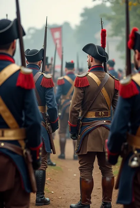 Men, reenactor, from the back,u.k
