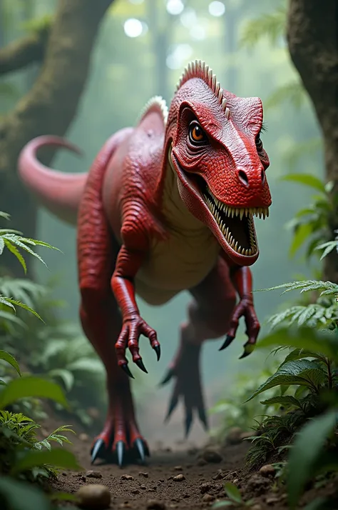 Velociraptor rojo