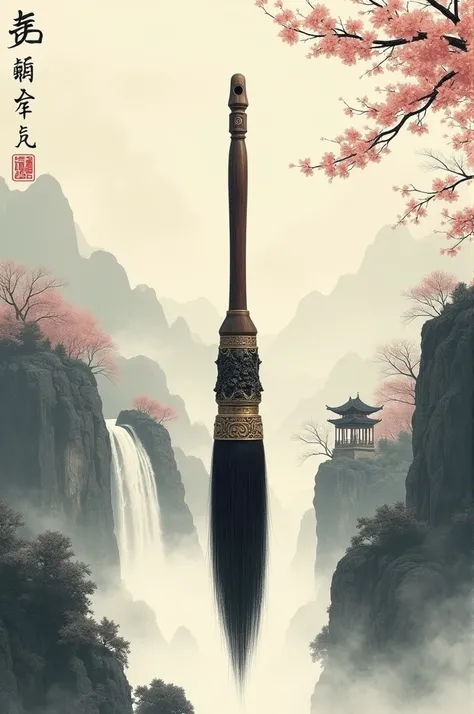 Mysterious Chinese Brush
