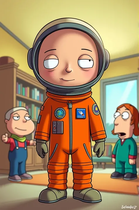 Jebediah Kerman from Kerbal Space Program in Family Guy