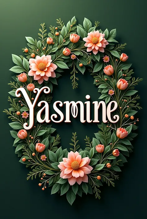 The name Yasmine decorated 