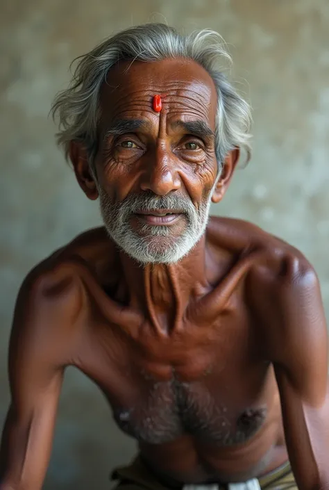 indian old man uncut penis 