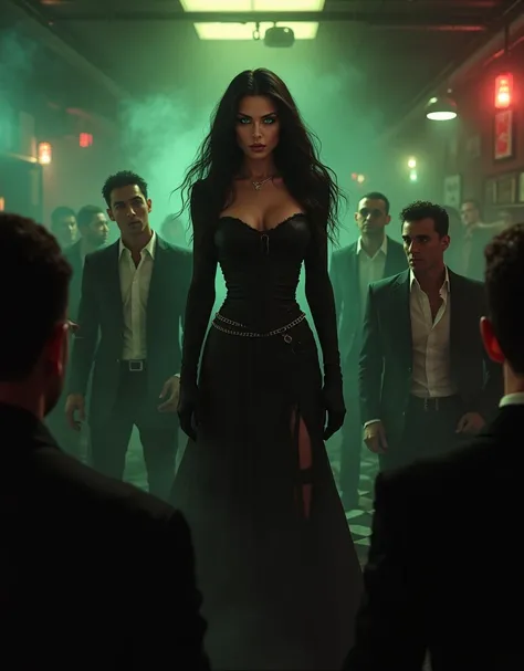 A merciless femme fatale, Donatella The Dragon LaRosa, stands tall in a smoky dimly lit Italian-American nightclub, her piercing green eyes bore into the souls of her loyal yet terrified henchmen as she delivers a chilling ultimatum: You will complete this...